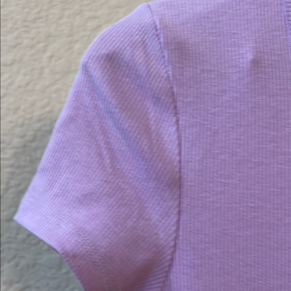 Classic Scoop Neck Lavender Bodycon Dress - Picture 2 of 9